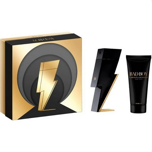 Carolina Herrera Carolina Herrera Bad Boy Eau de Toilette 100ml. + Shower Gel 100ml. ZESTAW (8411061046227)